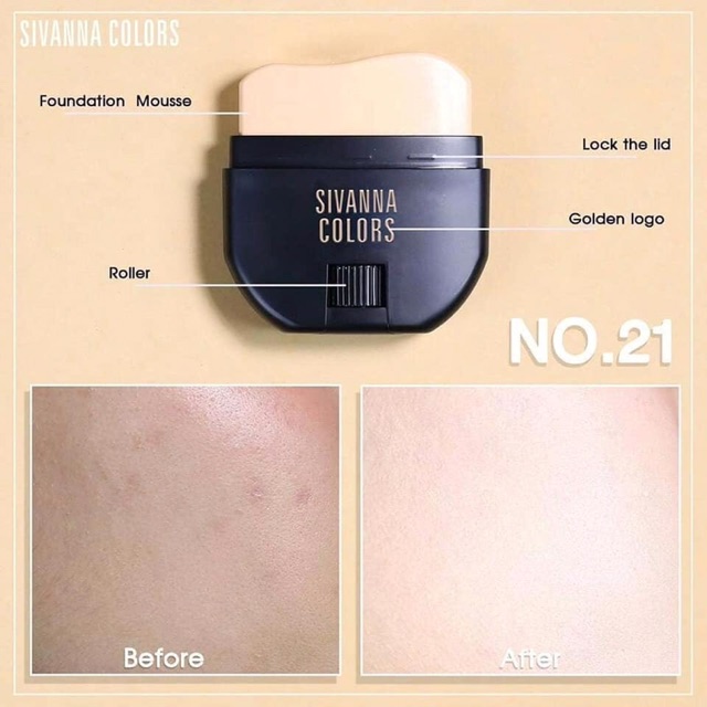 [ HÀNG CÓ SẴN ] KEM NỀN THỎI SIVANNA COLOR FOUNDATION | BigBuy360 - bigbuy360.vn