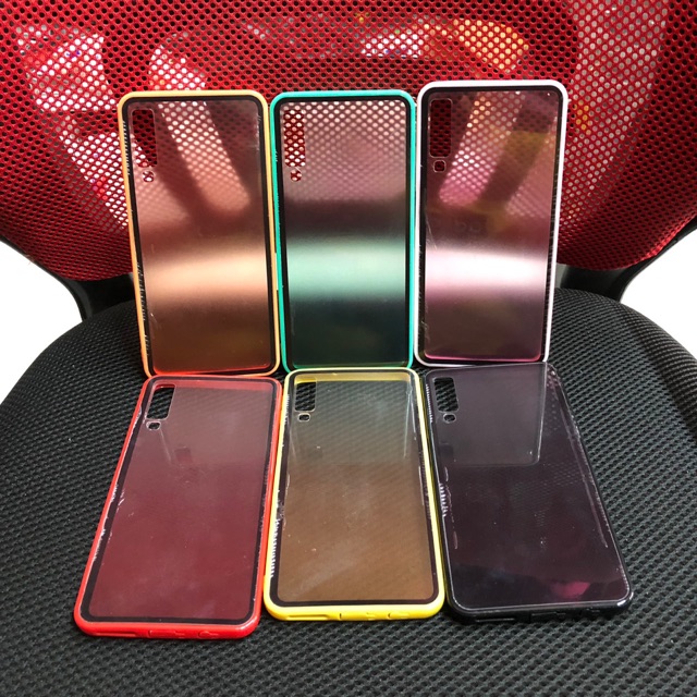 Ốp lưng samsung A7 (2018) dẻo màu