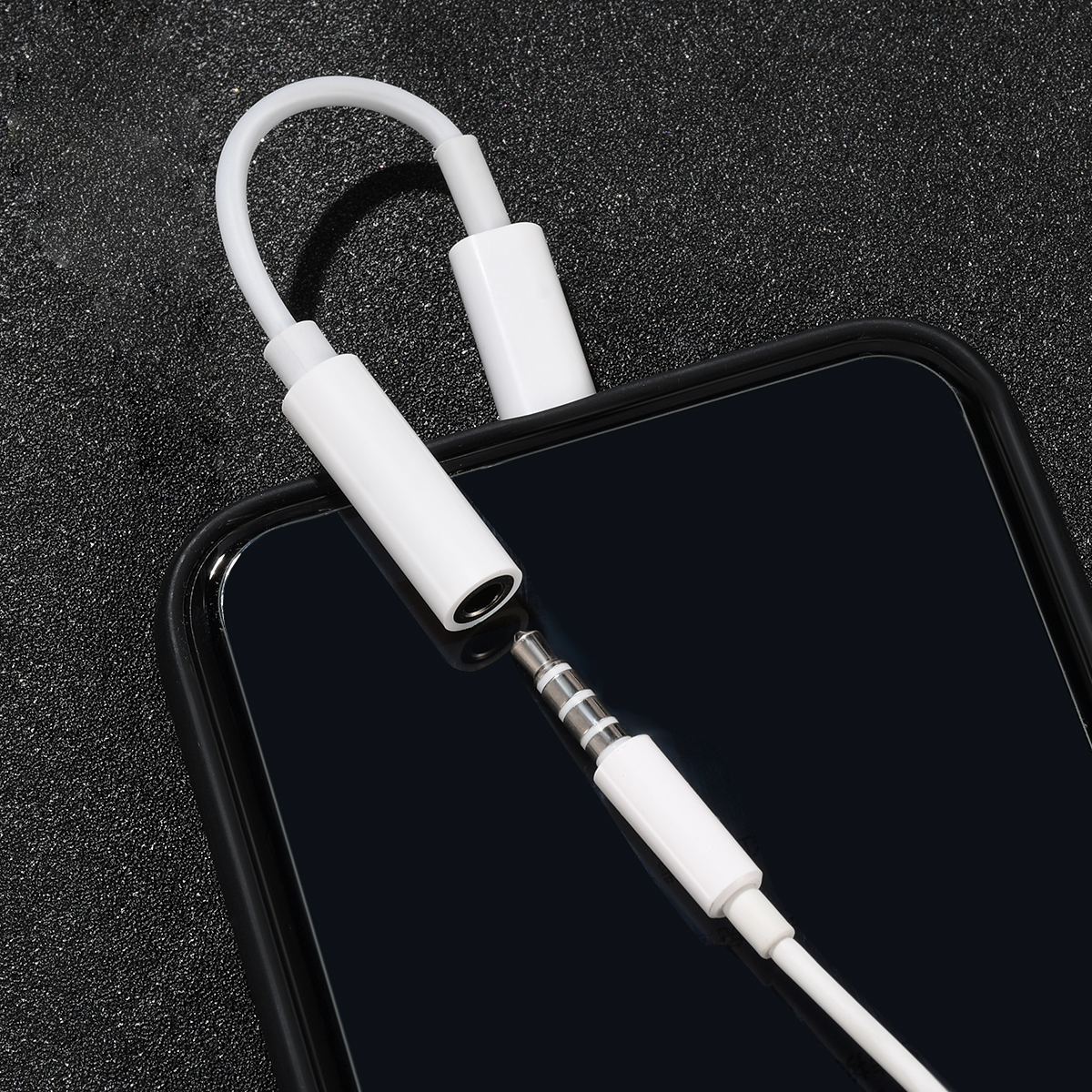 Dây Cáp Chuyển Đổi Cổng Lightning Sang 3.5mm Cho Iphone 7 8 Plus X Xr Ios 12