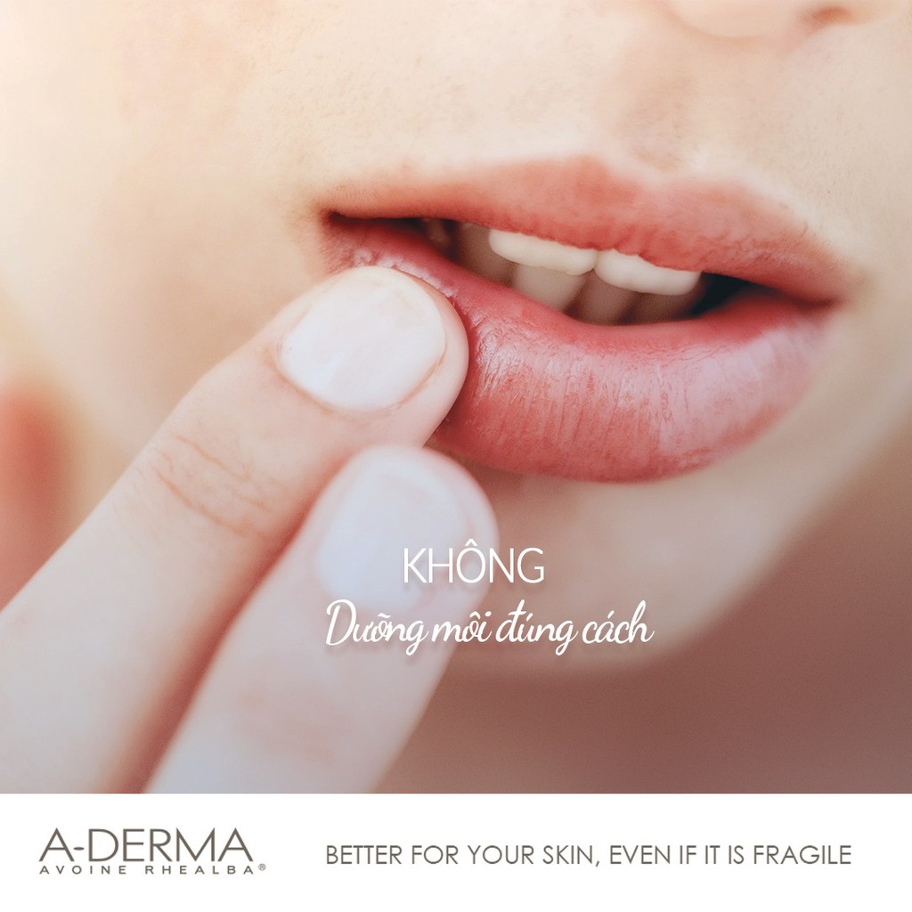 SON DƯỠNG A-DERMA LIP STICK 4G- SON DƯỠNG ẨM VÀ BẢO VỆ MÔI