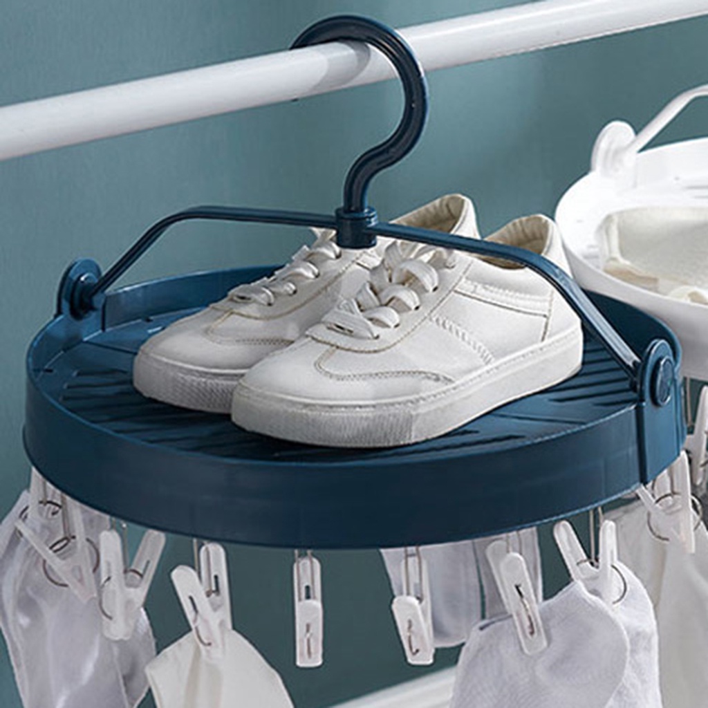 Móc Treo Phơi Đồ Lót / Vớ Có Thể Xoay Tiện Dụng