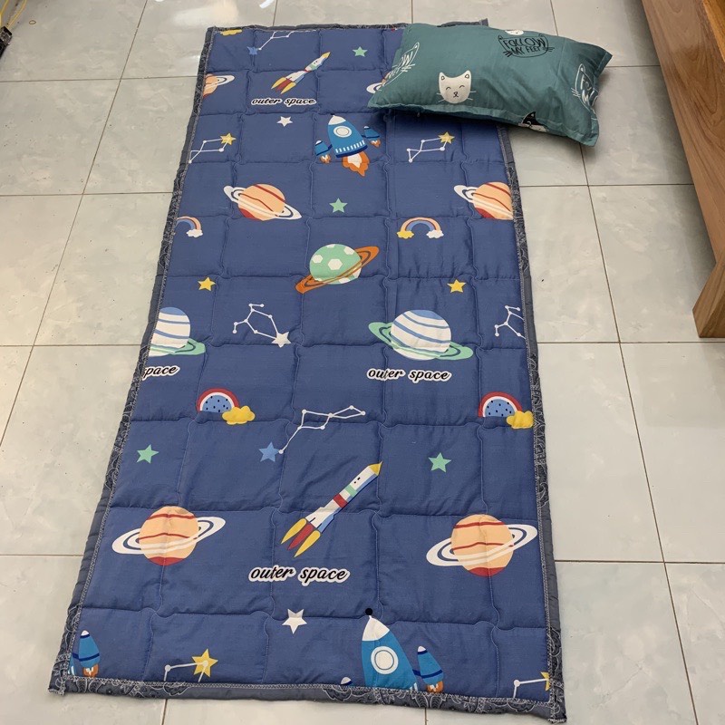 Đệm ngủ văn phòng ,Đệm du lịch tiện lợi size 90x190cm gấp gọn tiện lợi đa năng, nệm trải sàn cao cấp