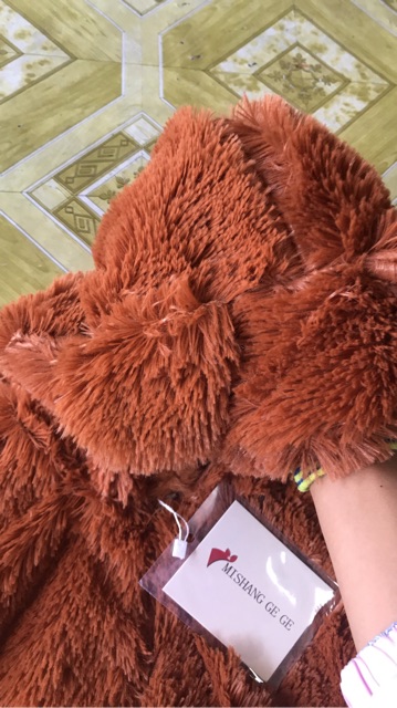 Siêu phẩm áo khoác lông tai gấu cod quả bông 3757🐰z😍😍DNY56 | BigBuy360 - bigbuy360.vn