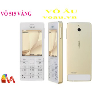 VỎ NOKIA 515 VÀNG ZIN