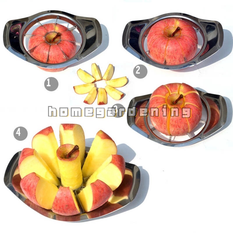 Dụng cụ cắt miếng táo lê bằng thép không gỉ