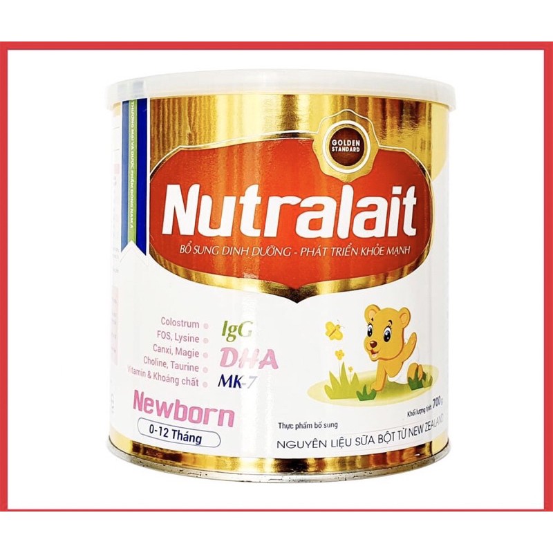 Sữa Nutralait Newborn Cho Bé 0 - 12 Tháng - Sản Phẩm Chuyên Biệt Cho Trẻ Suy Dinh Dưỡng, Thấp Còi