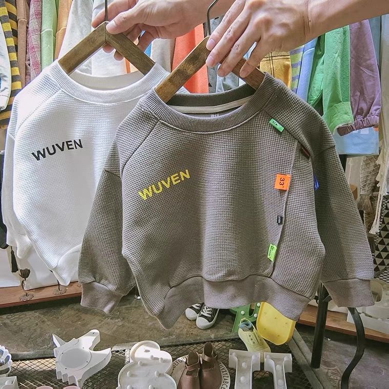 Áo Sweater Dài Tay Thời Trang Xuân Thu Hàn Quốc Dành Cho Bé Trai
