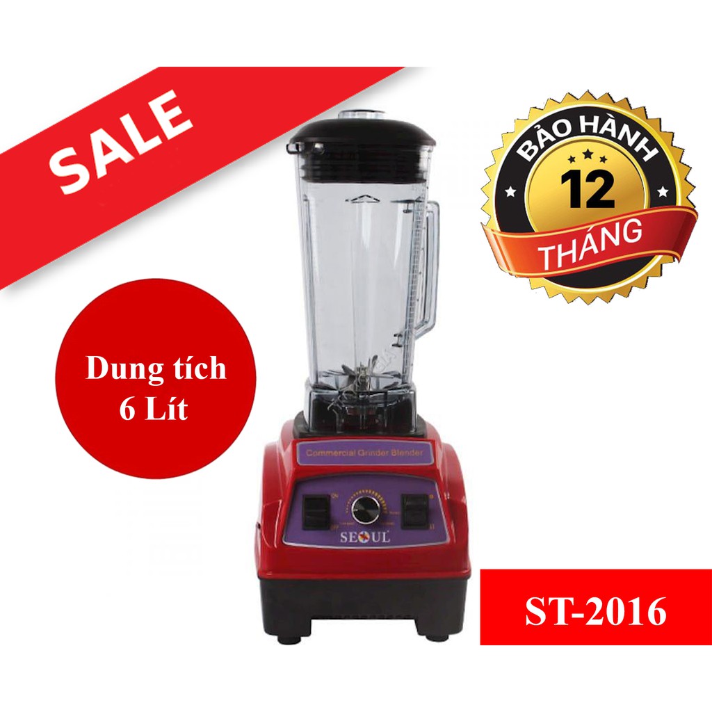 Máy xay sinh tố Seoul ST-2016 - Cực khỏe, 2000W, Bền