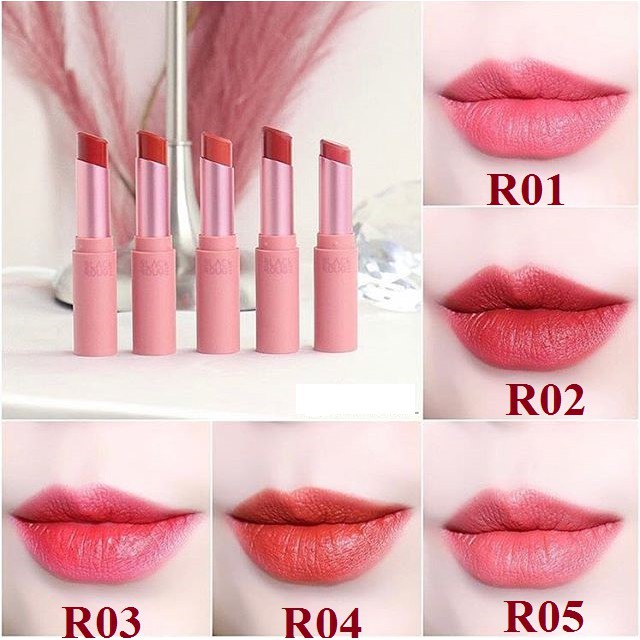 Son Thỏi Siêu Mịn, Siêu Lì Black Rouge Rose Velvet Lipstick