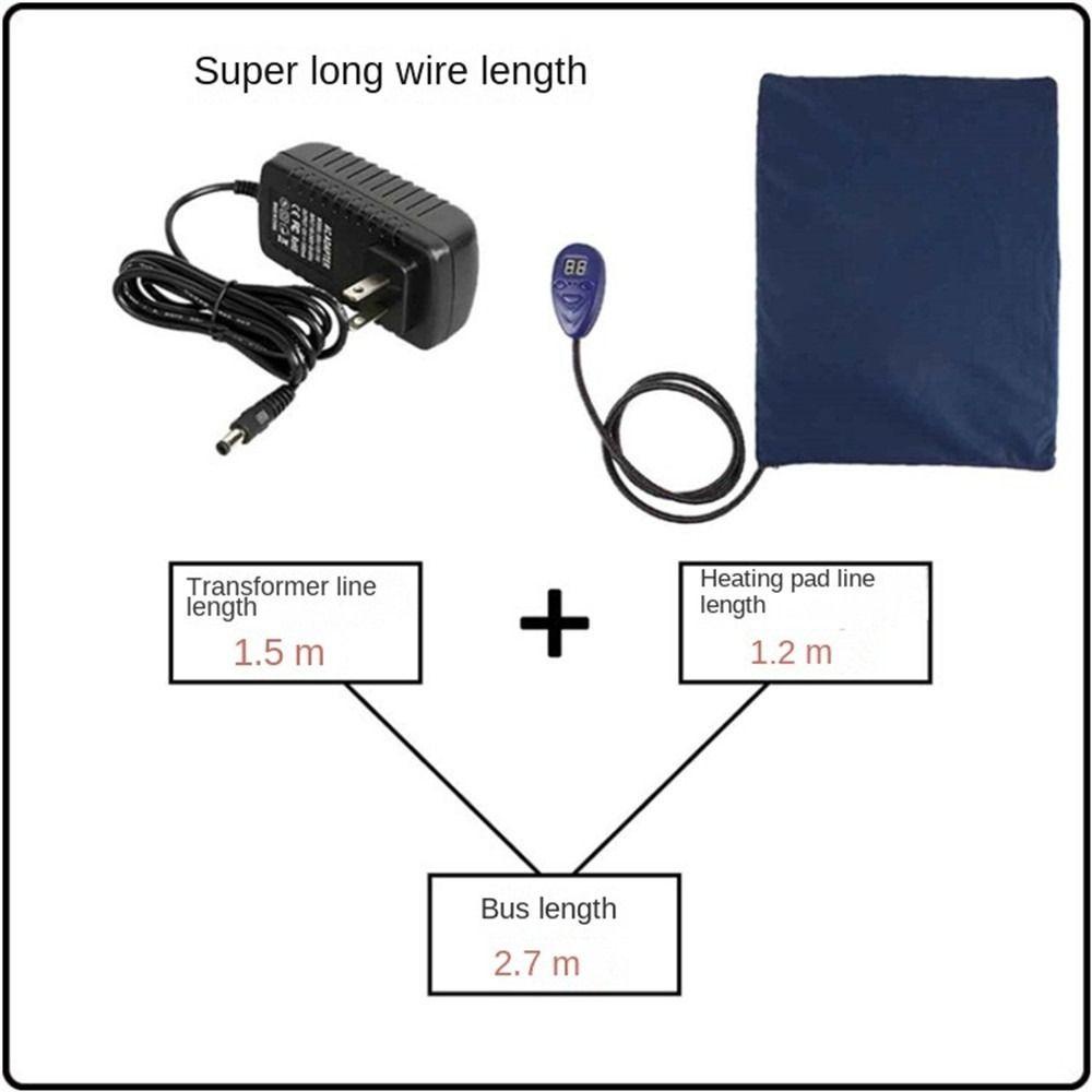 1 Thảm Sưởi Ấm Chống Trầy Kích Thước 30cm * 30cm Tiện Dụng Cho Thú Cưng