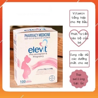 Vitamin bà bầu - Elevit chính hãng Úc –  (100 viên)