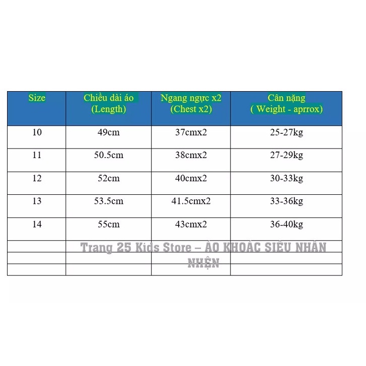 Áo Khoác Bé Trai Lớn 22kg-40kg Siêu Nhân Nhện Spiderman - Trang 25 Kids  AKT04