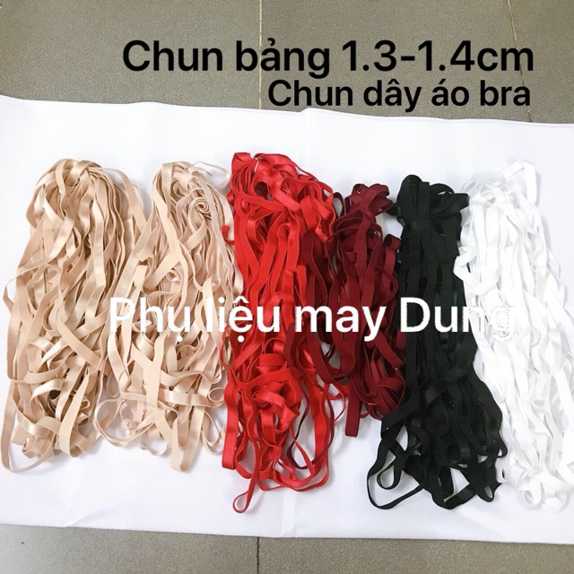 Chun/ thun dây áo bảng 1.3-1.4cm