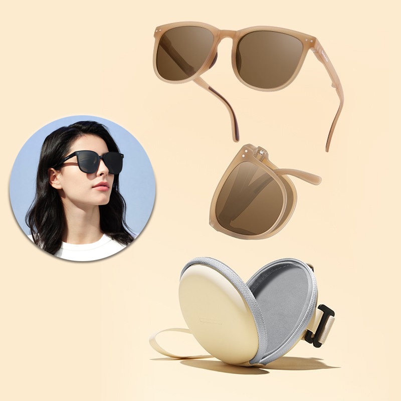 Kính mắt thời trang nam nữ gấp gọn bỏ túi siêu Hot 2022 kiểu dáng trẻ trung năng động bền đẹp giá rẻ LUMINA 226