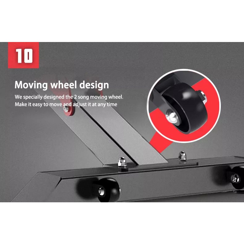 Ghế tập Gym đa năng DDS-1205, Ghế tập tạ cao cấp