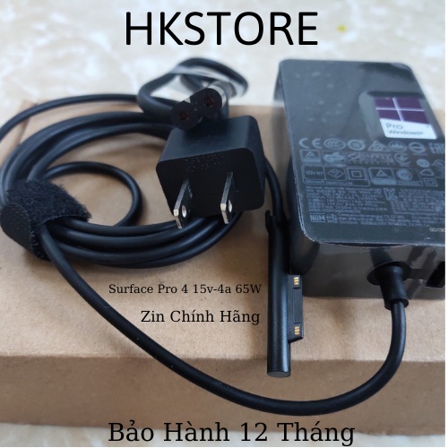 [Sạc Zin] Sạc Surface Pro 4 5 6 7 15V-4A 65W Microsoft Hub ProPlus Studio Laptop Go Book | BigBuy360 - bigbuy360.vn