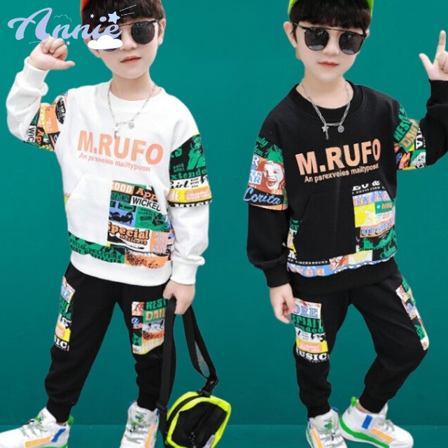 Bộ Đồ Thể Thao Giữ Ấm Thời Trang Hàn Quốc Cho Trẻ Em