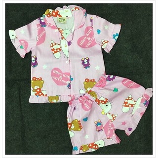 Bộ kate bé gái hình thú cute 40k
