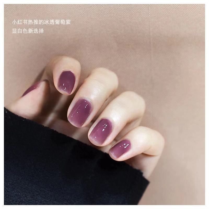 Chai sơn móng màu nude sáng bóng