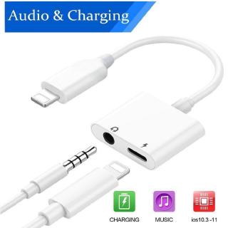 Dây cáp sạc nhanh 2 trong 1 cho iphone 8 7 plus 10 x