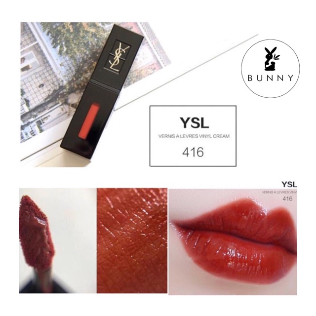 (CÓ SẴN) SON KEM YVES SAINT LAURENT MÀU 416 | BigBuy360 - bigbuy360.vn