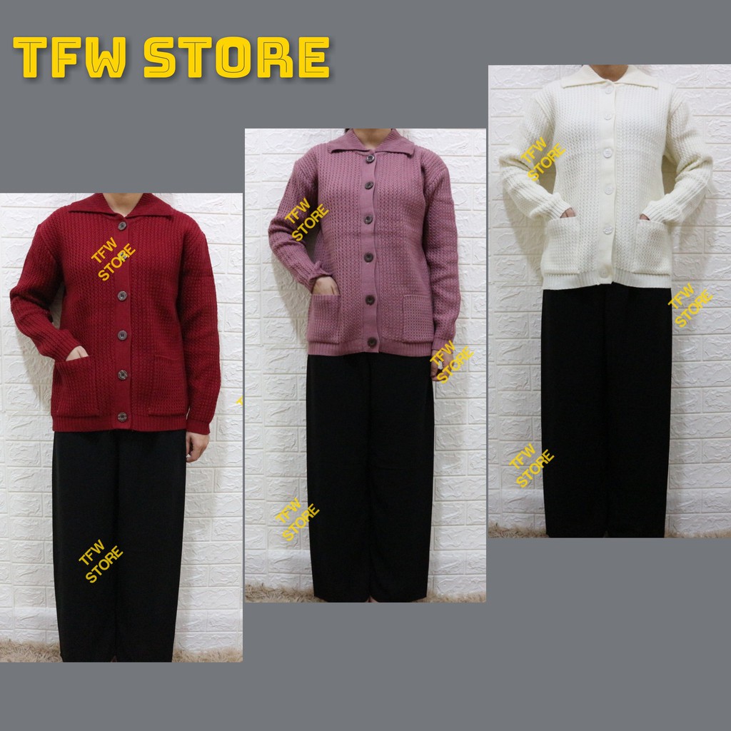 Áo len (dày bẻ) cổ bẻ trung niên cho người lớn tuổi, cho bà, cho mẹ - Made in VN | BigBuy360 - bigbuy360.vn