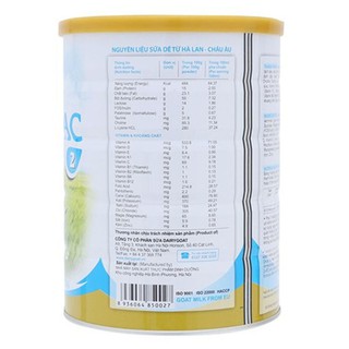 SỮA DÊ GOATLAC 2 800G