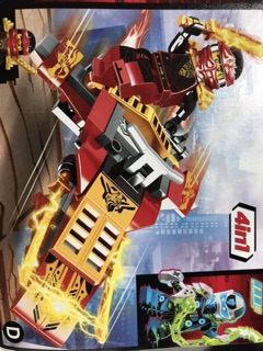 Combo 4 Hộp Lego Ninja A-B-C-D (73-84PcS)