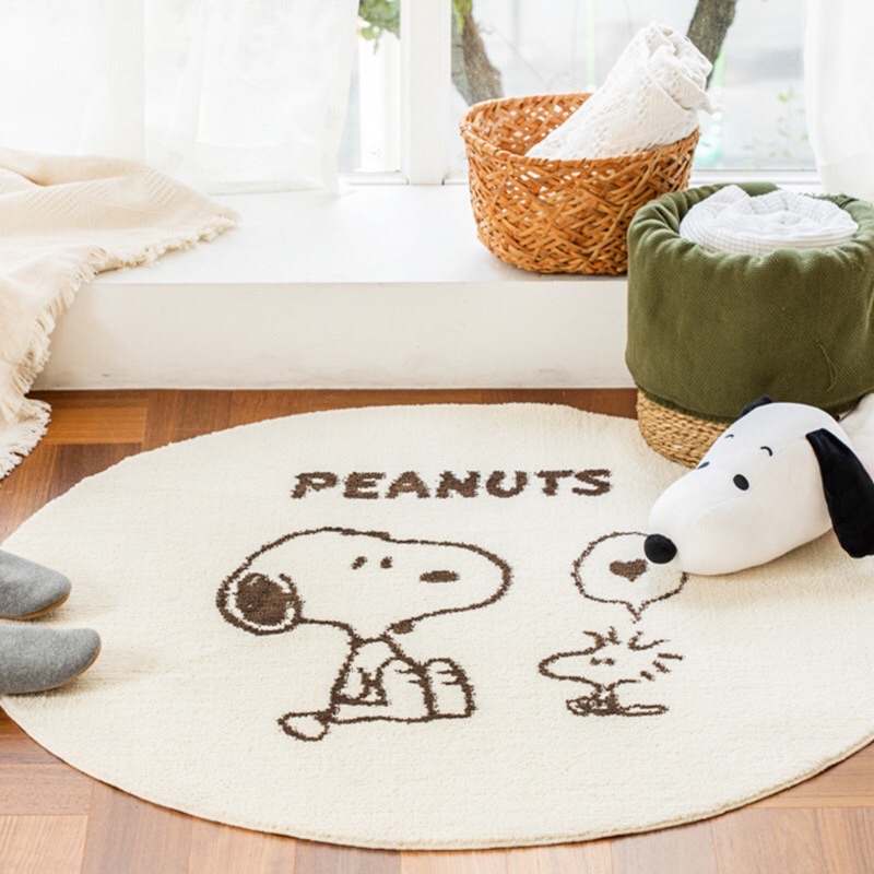 Thảm Lót Sàn Nhà Họa Tiết Hoạt Hình Dễ Thương Trang Trí Phòng Ngủ