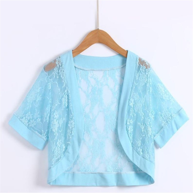 Áo Khoác Cardigan Ren Hoa Ngắn Tay Cho Nữ | BigBuy360 - bigbuy360.vn