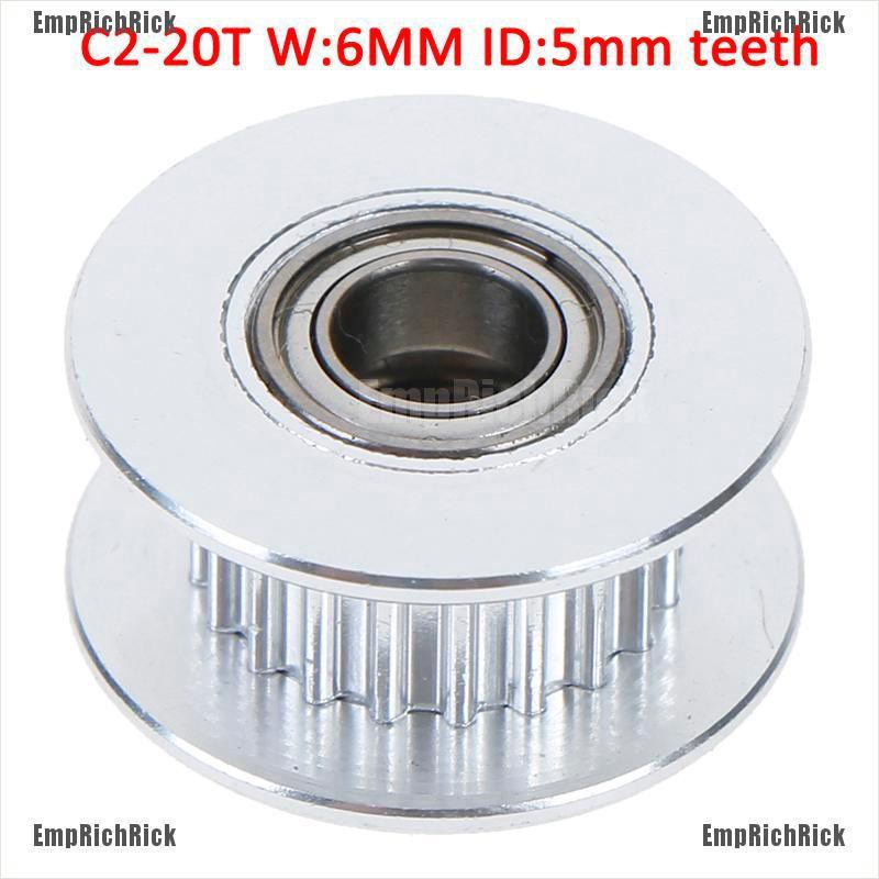 Vòng bi ròng rọc 16T 20T 3/5mm lỗ khoan chữ F 6mm cho máy in 3d