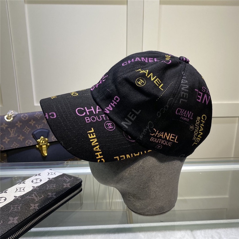 Mũ Lưỡi Trai Thể Thao Chống Nắng Họa Tiết Chanel Cá Tính Cho Nam Và Nữ