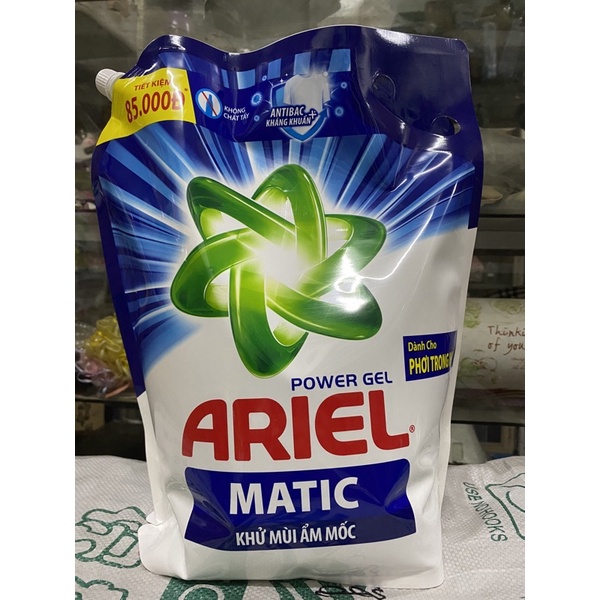 Nước Giặt Ariel Túi 3.2Kg và 3,5kg ( mẫu mới )