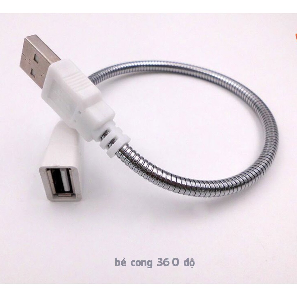 ĐÈN LED USB TRONG SUỐT BÓNG SIÊU SÁNG 8 BÓNG - 24 BÓNG TRẮNG | đèn led usb