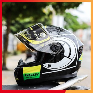 Mũ Asia MT136 - Mũ bảo hiểm trùm đầu nhỏ gọn chính hãng, có đủ size cho người lớn RVĐ