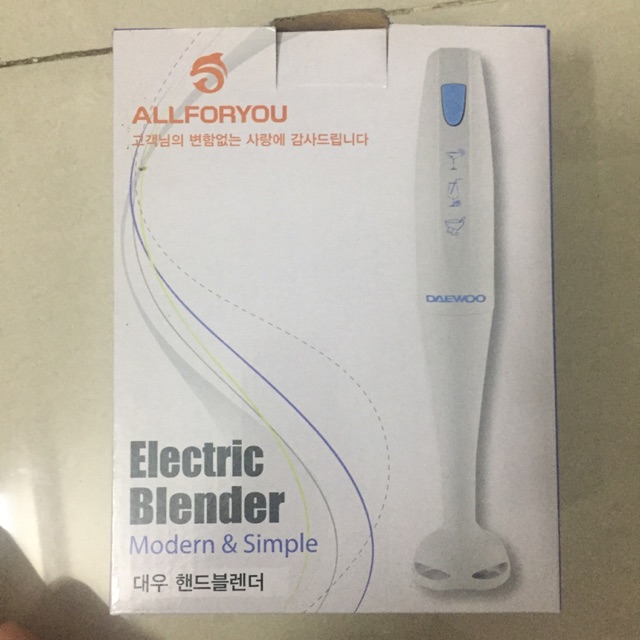 Máy xay cầm tay Daewoo