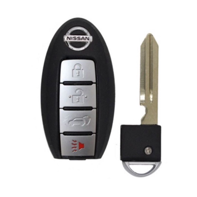 Vỏ chìa khoá xe NISSAN 4 nút cao cấp