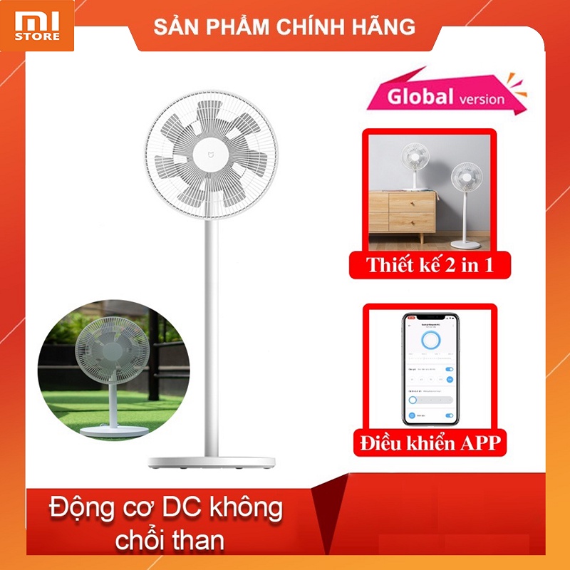 Quạt thông minh Xiaomi DC inverter Gen 2 BPLDS02DM Quốc Tế