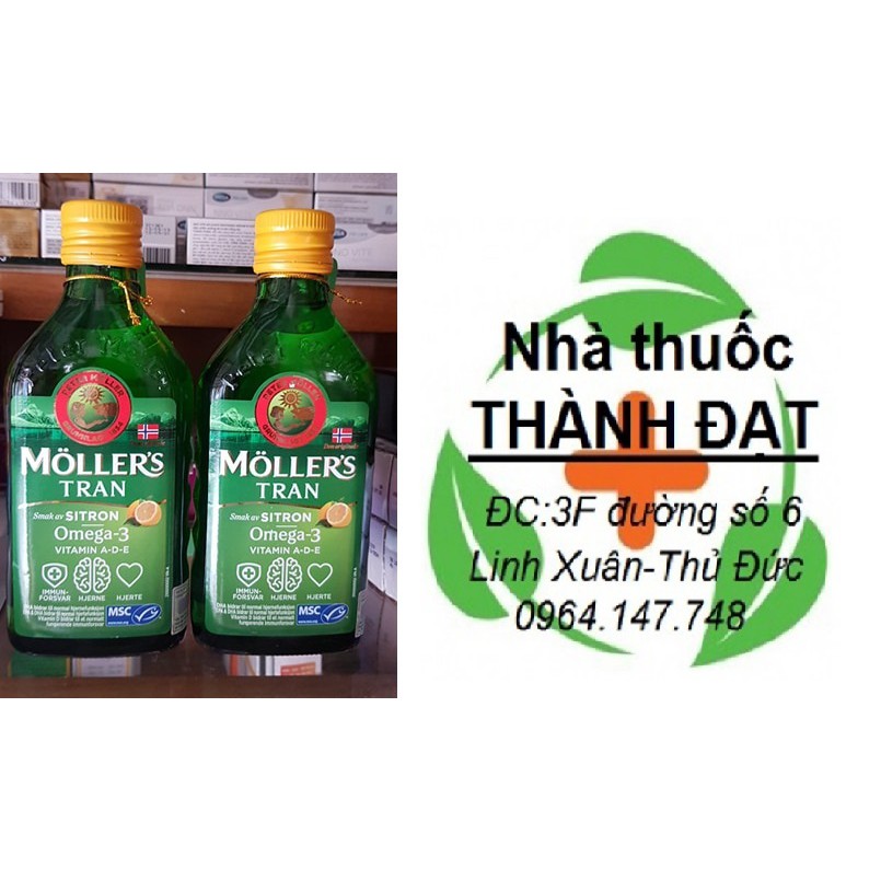 dầu gan cá tuyết moller's tran / molers tran