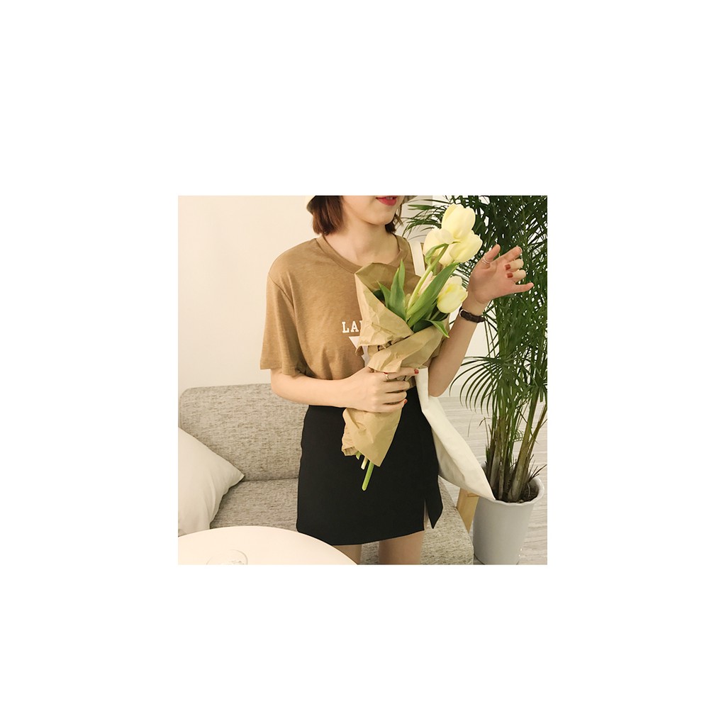 Chân váy ngắn xẻ (CV11)-Hàng có sẵn