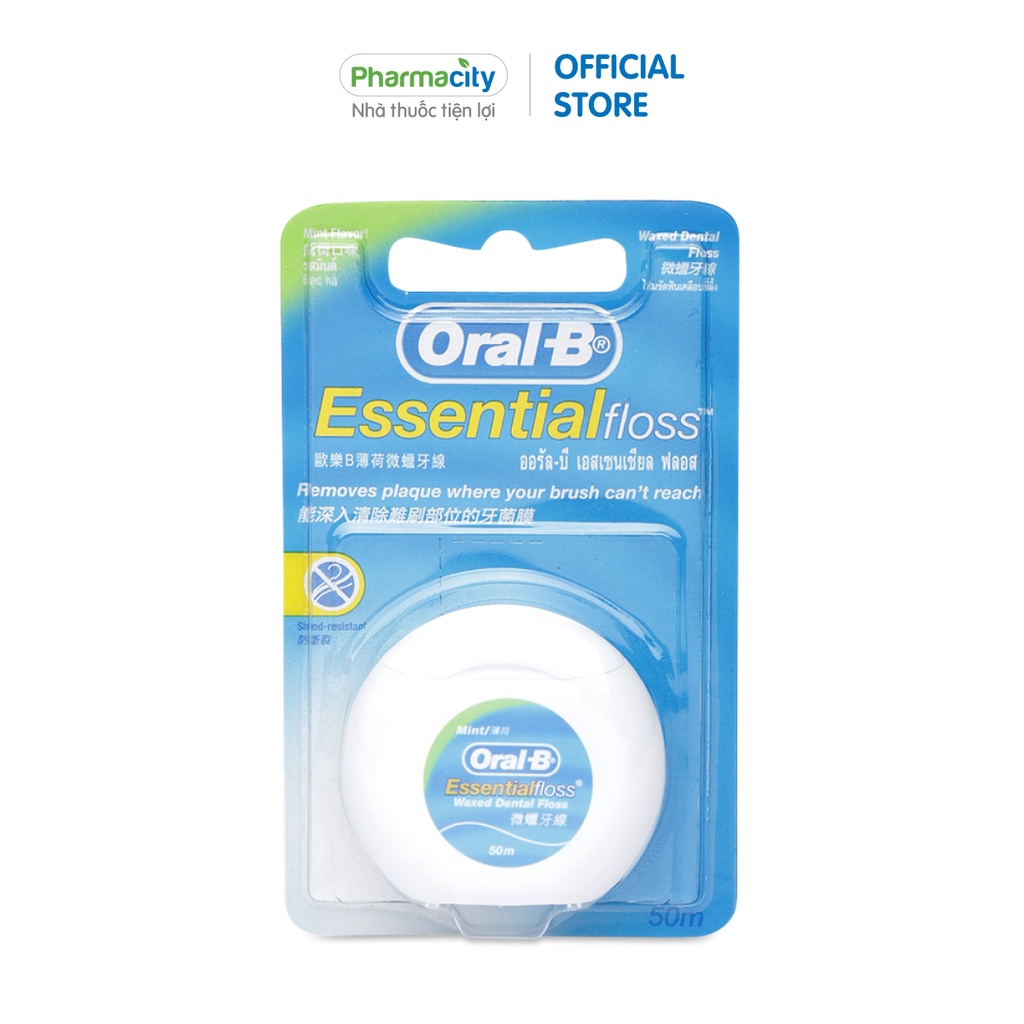 Chỉ nha khoa Oral-B Essential Floss (50m/hộp)