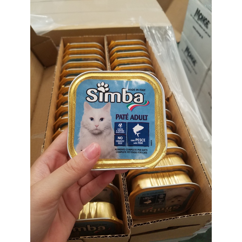Pate Simba cho mèo vị Cá Ngừ xuất xứ Italy 100 gr