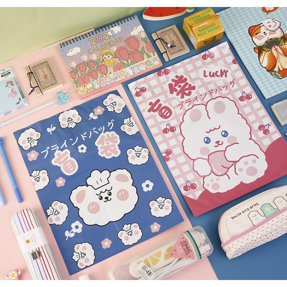 Túi Quà Tặng Bất Ngờ Thiết Kế Dễ Thương Cho Học Sinh, Túi mù dành cho các bạn học sinh