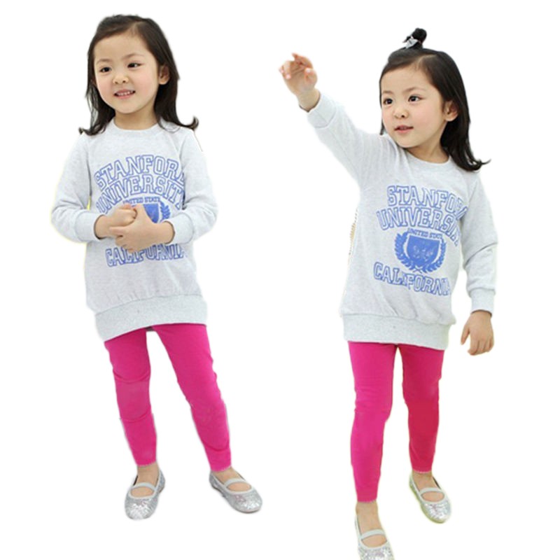 Baju Budak Perempuan Quần Legging Lót Lông Cừu Ôm Dáng Co Giãn Màu Trơn Giữ Ấm Mùa Đông Cho Bé