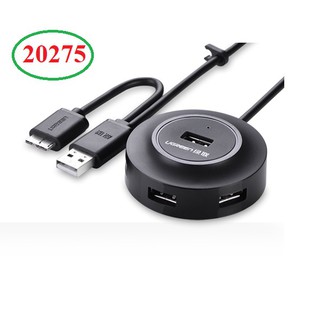 Bộ chia usb 2.0 4 cổng hỗ trợ otg cao cấp ugreen 20275