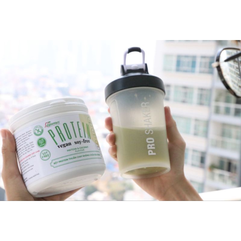 Bột Protein thuần chay không chứa đậu nành ( vị Trà xanh &amp; Sữa dừa)- Vegan Protein Powder ( Matcha &amp; Coconut Flavor )