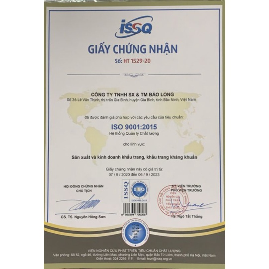 [Gói 10c] khẩu trang KF94 Bảo Long mask!!!