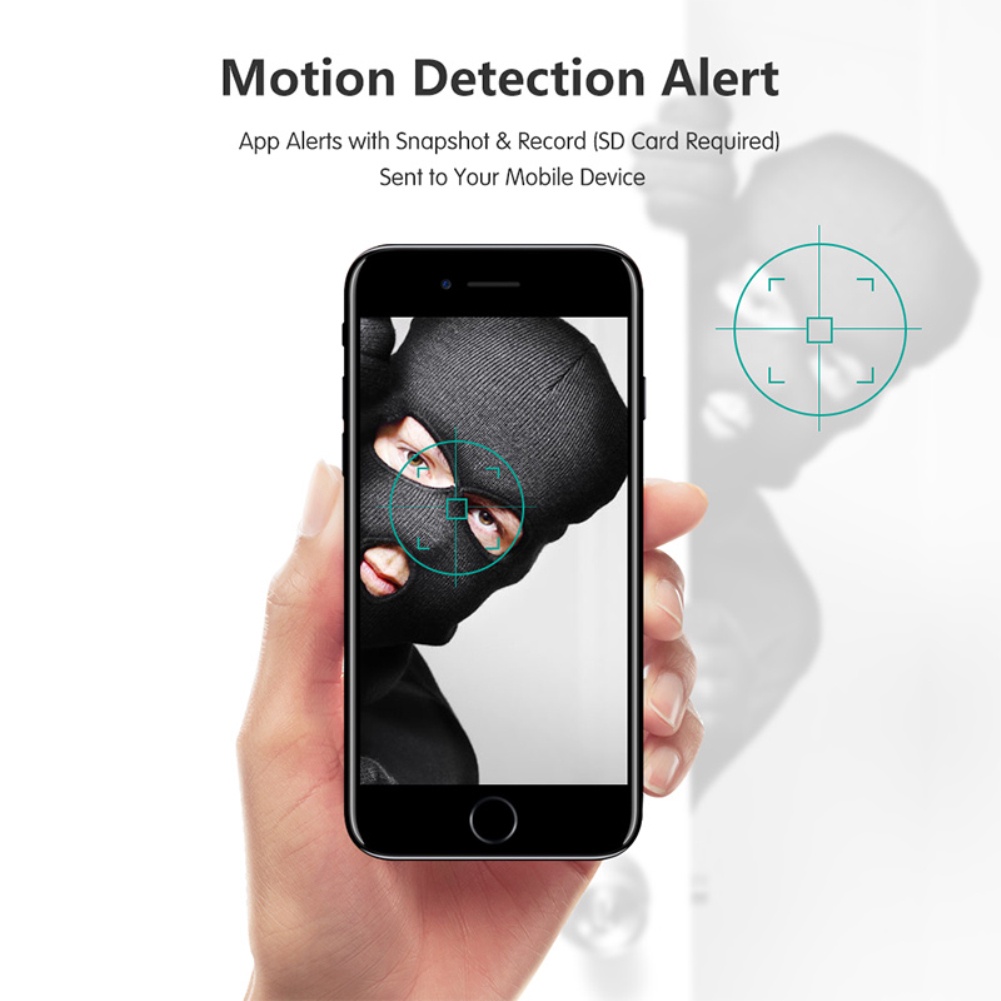 Camera Mini P2P 1080P X5 HD Hỗ Trợ Tầm Nhìn Ban Đêm Có Nam Châm 5PIN