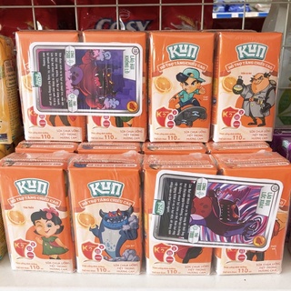 Sữa Kun Các Vị Dây 4 Hộp MinMart