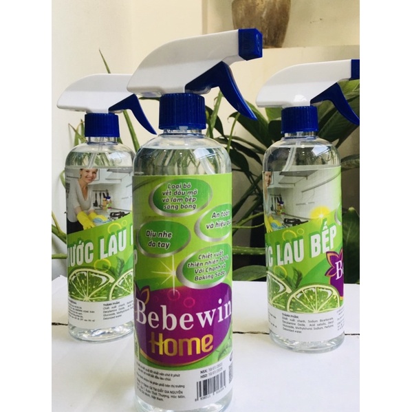 Nước lau bếp Bebewin Home 500ml